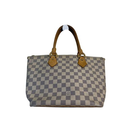 Louis Vuitton Purse Auth. Saleya PM N51186 Azur Damier Handbag - Picture 2 of 9